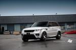 Land Rover Range Rover Sport in White by SR Auto Group on PUR Wheels 2015 года